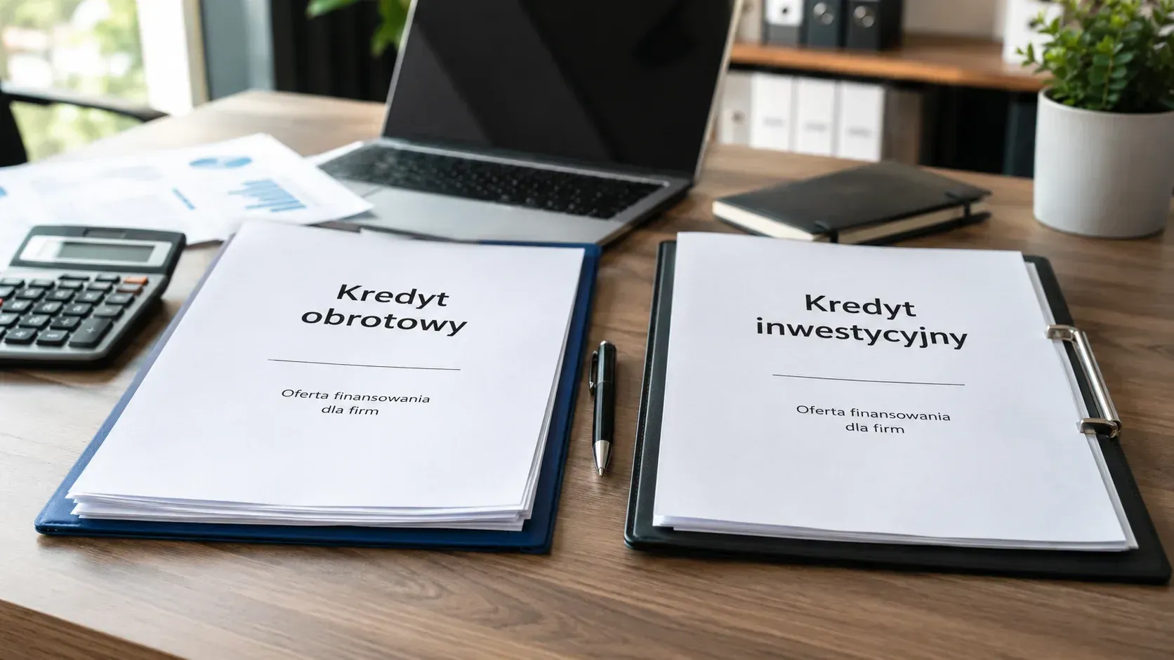 Kredyt obrotowy a inwestycyjny — różnice dla firm