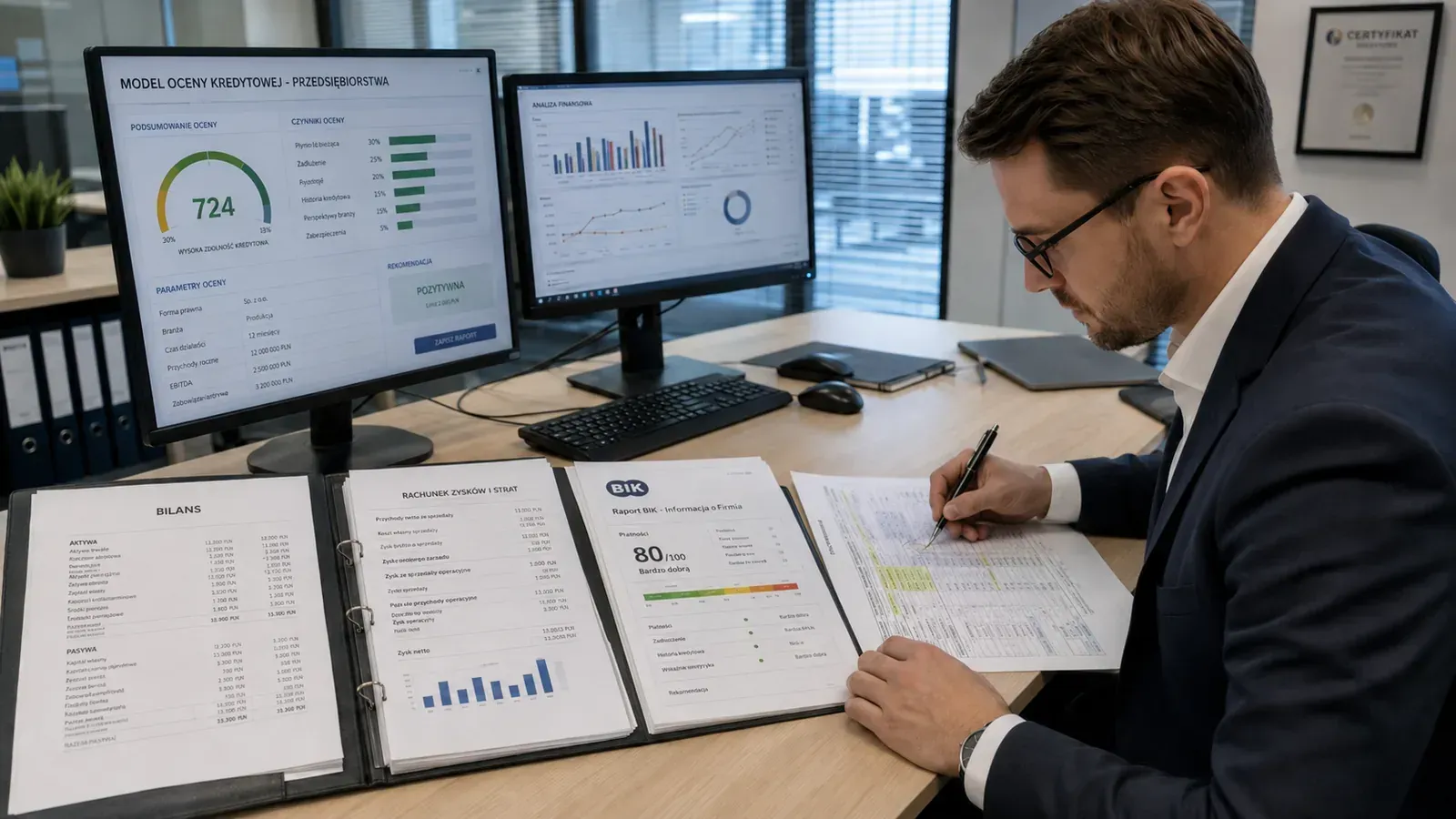 Zdolność kredytowa firmy: jak ją ocenia bank i jak ją poprawić?