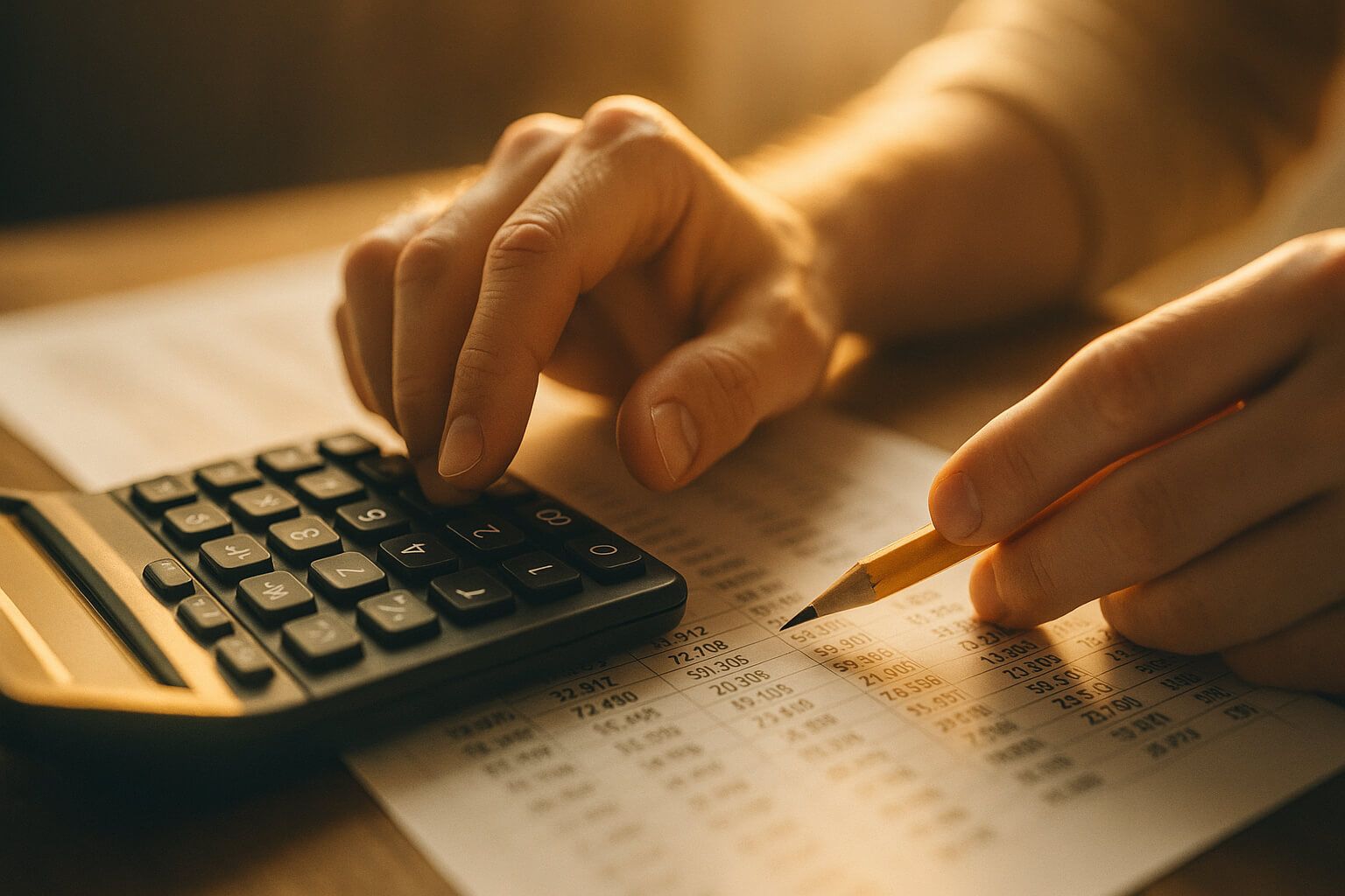 kalkulator, dokumenty